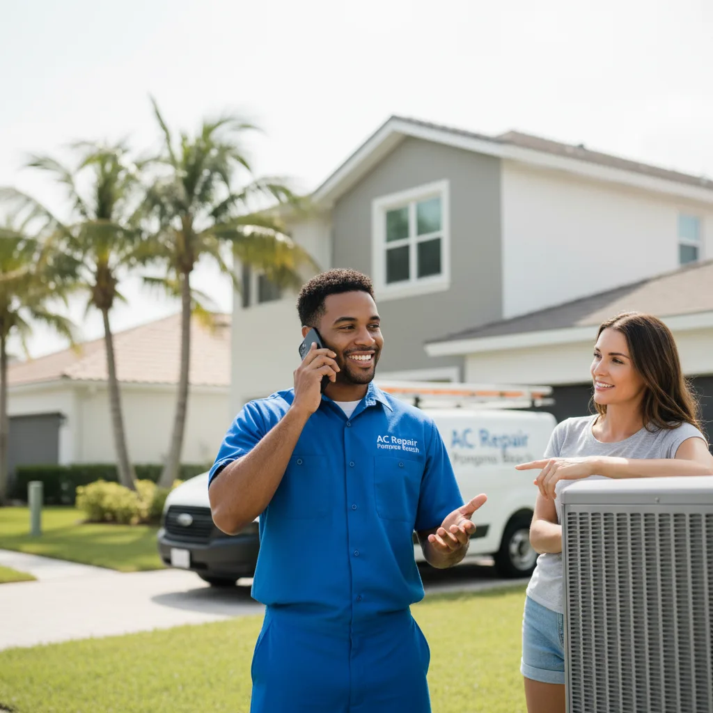 AC Repair Pompano Beach customer support in Red House